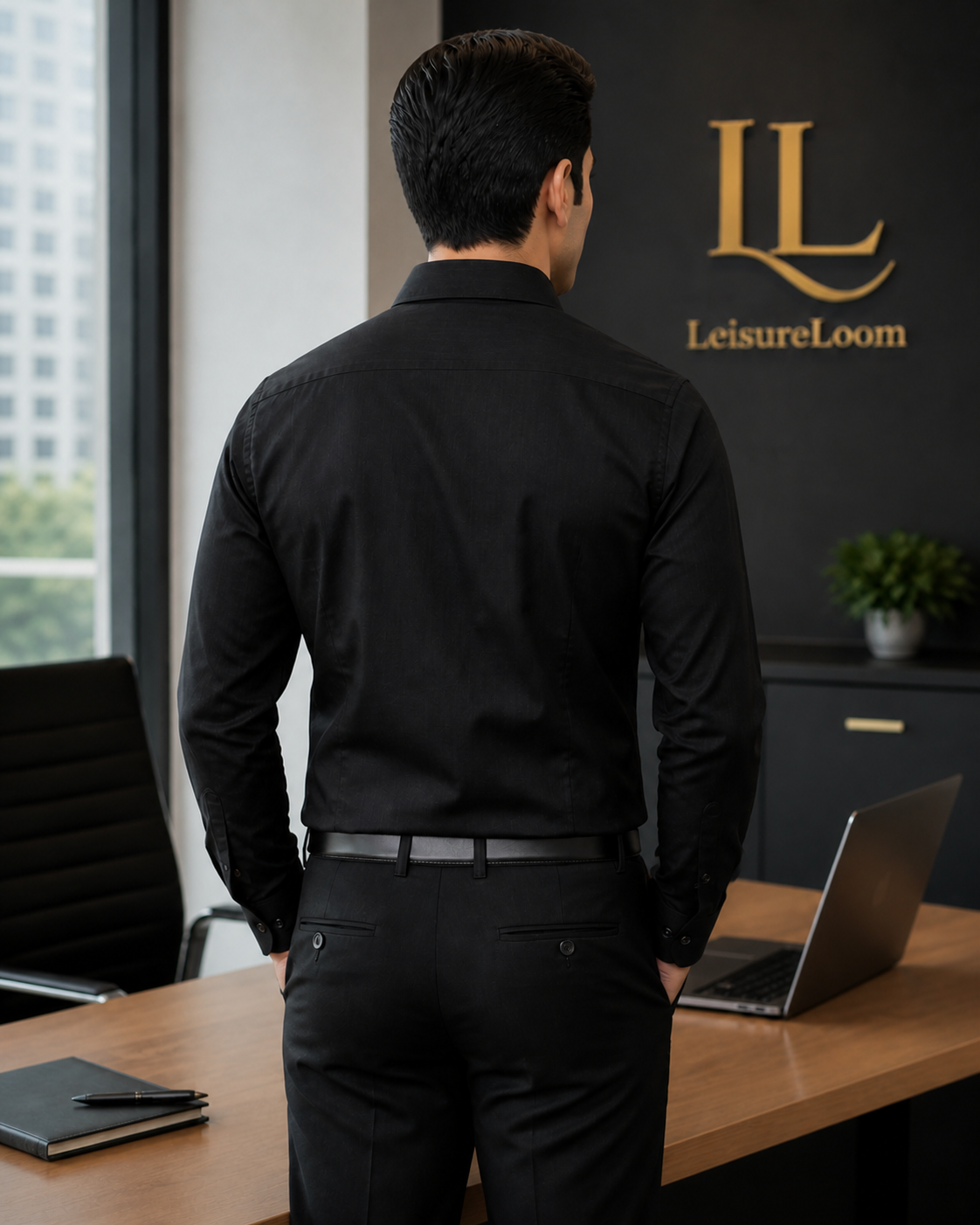 Premium Black Formal Shirt