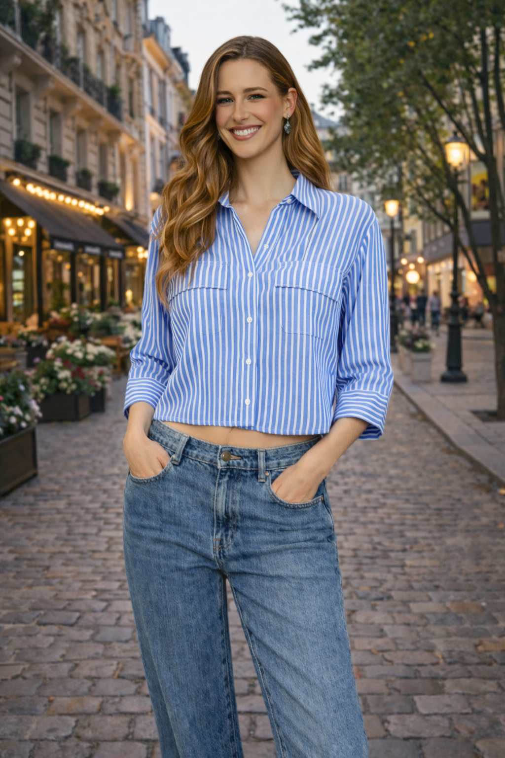 Nielle - Striped Shirt - LL-052