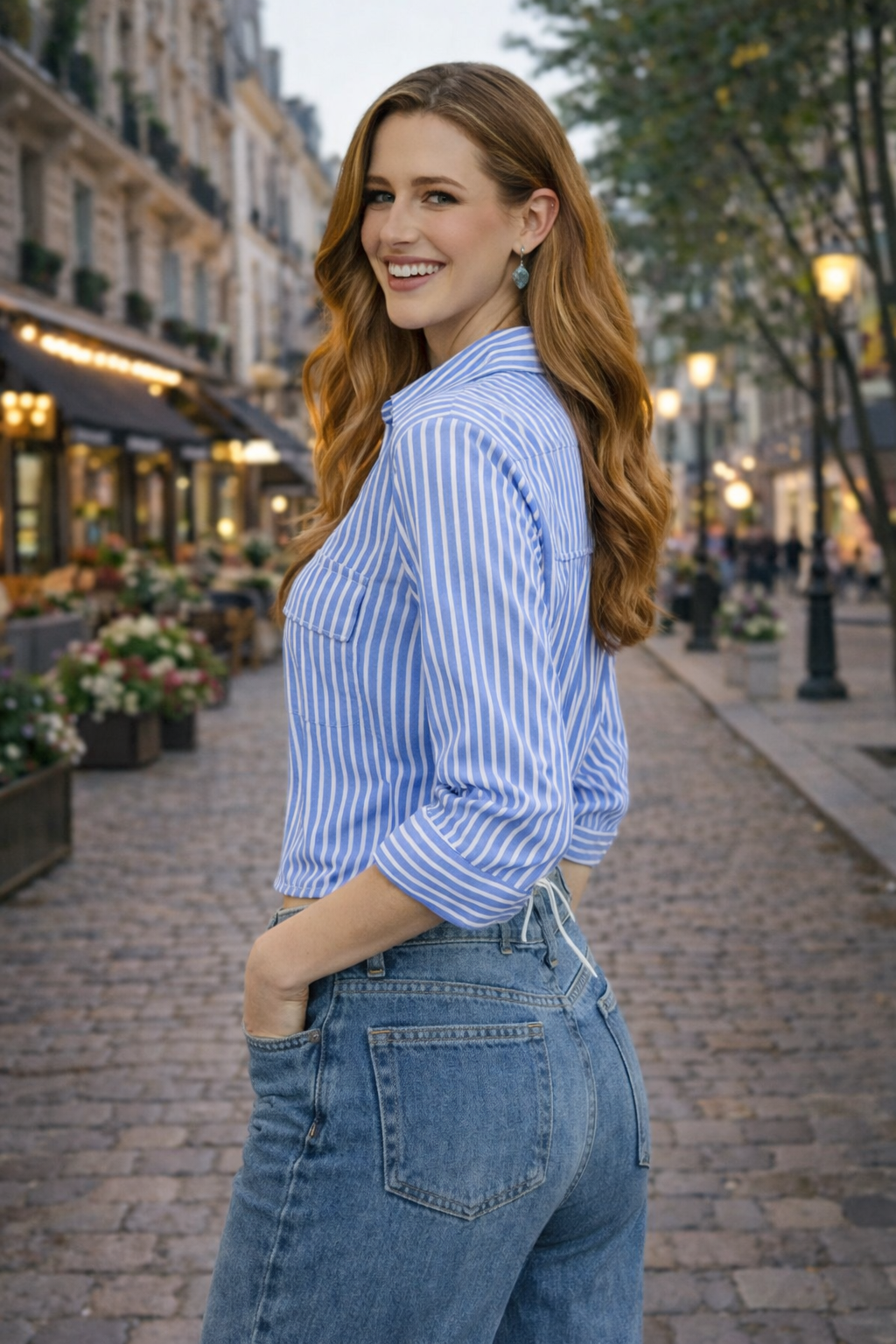 Nielle - Striped Shirt - LL-052