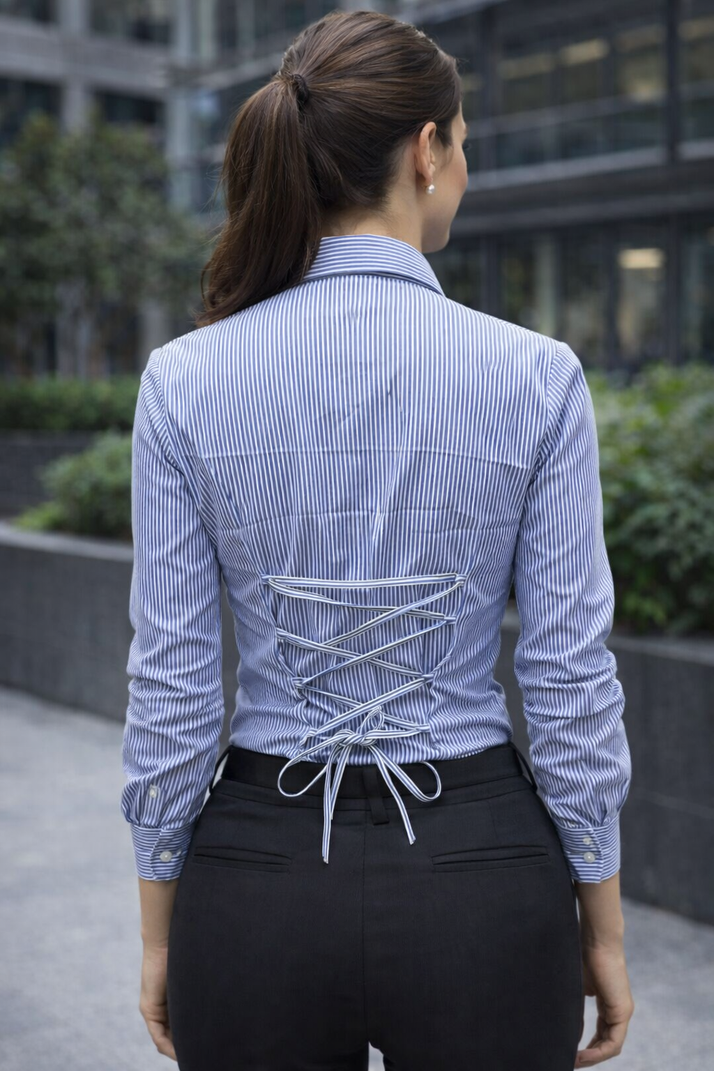 Shalle - Striped Shirt - LL-055