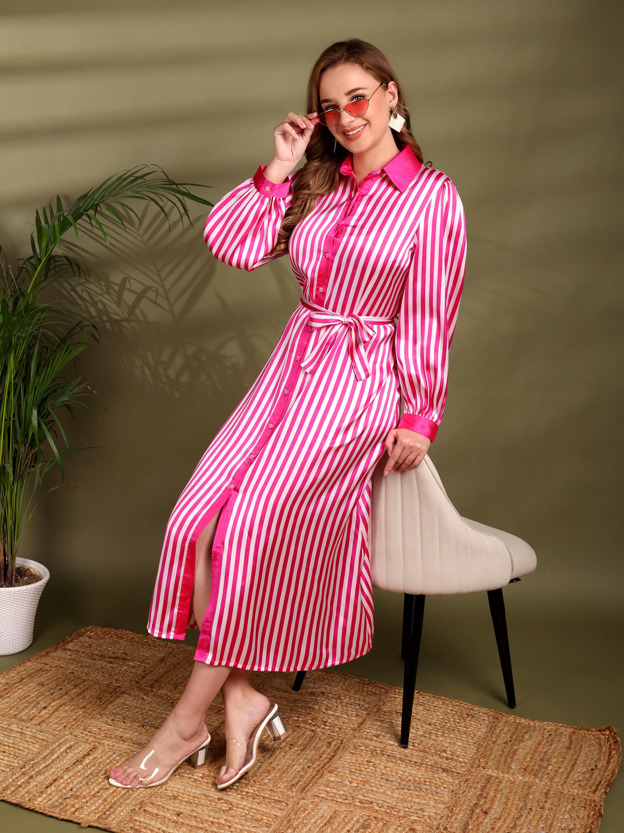 ZEINA Shirt dress